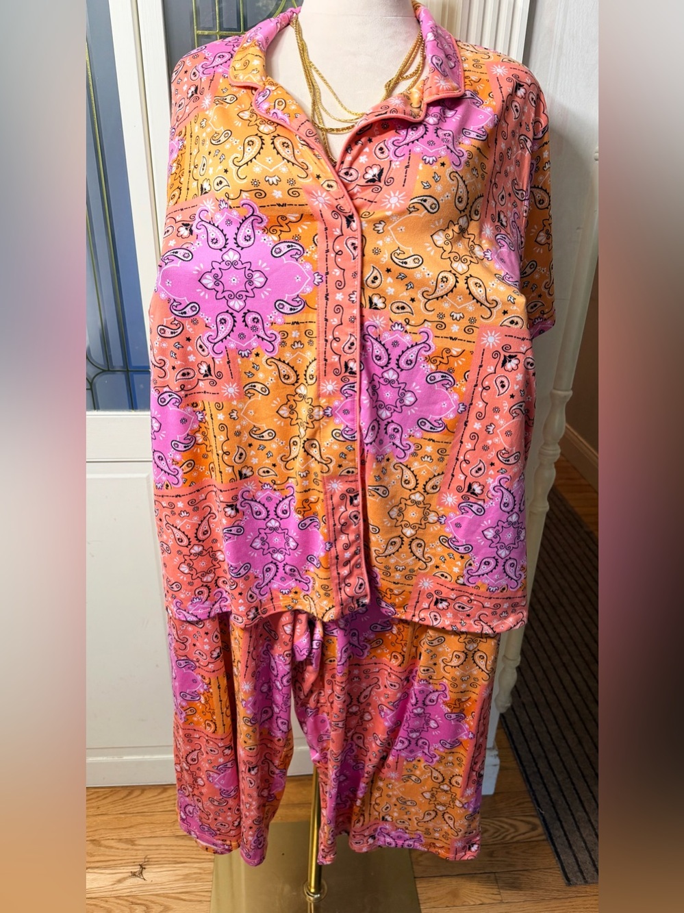Comfort Code Cuddl Duds 3X Paisley Pajama Set
Boho Western